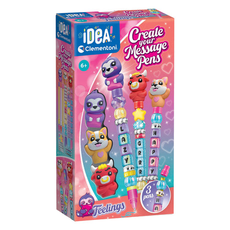 Clementoni idea maak je eigen pen - emoties