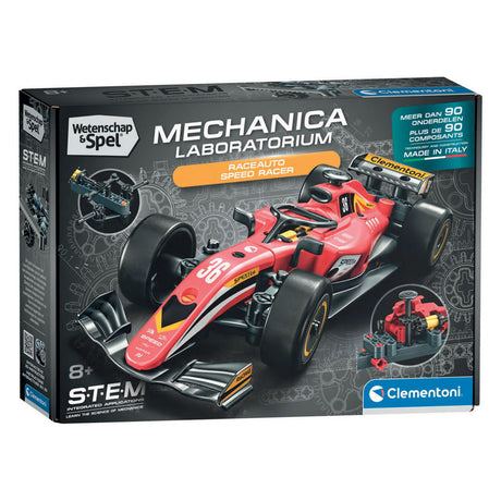 Clementoni wetenschap spel - bouwset speed racer - 90dlg.