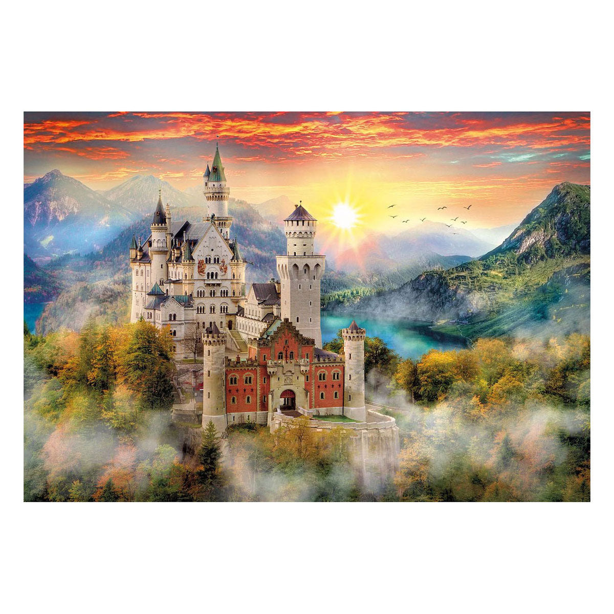 Clementoni Puzzleneuschwanstein - 2000 Teile.