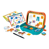 Clementoni Education magnetischer Koffer mit Alphabet und Tieren