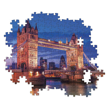 Clementoni Puzzle Tower Bridge bei Nacht – 1000 Teile.