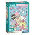 Clementoni-Puzzle Hello Kitty – Puzzle 1000 Teile – kompaktes Box-Puzzle – Puzzles und Puzzles für Erwachsene