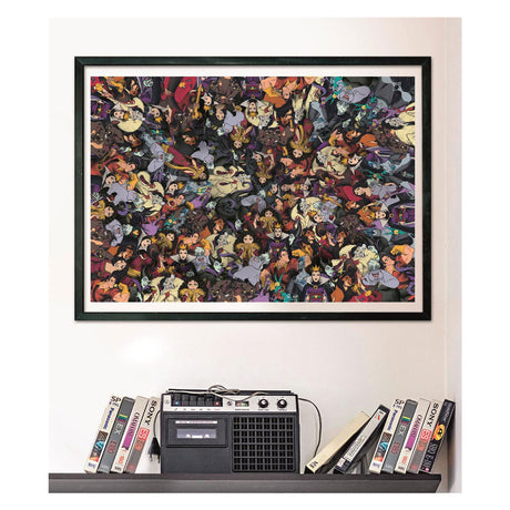 Clementoni-Puzzle „Disney Villains Impossible“ – 1000 Teile.