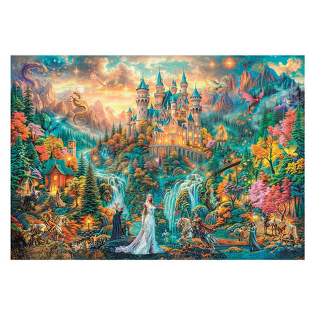Clementoni-Puzzle „Legende des verborgenen Reiches“ – 2000 Teile.