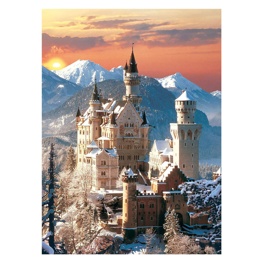 Clementoni - Puzzle - 1500 Teile - Schloss Neuschwanstein - Puzzle für Erwachsene