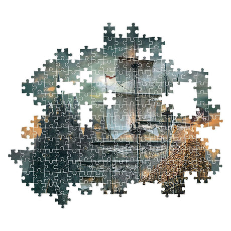 Clementoni-Puzzle „Das Piratenschiff“ – 1500 Teile.