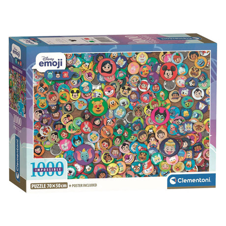 Clementoni Unmögliches Puzzle Disney – 1000 Teile.