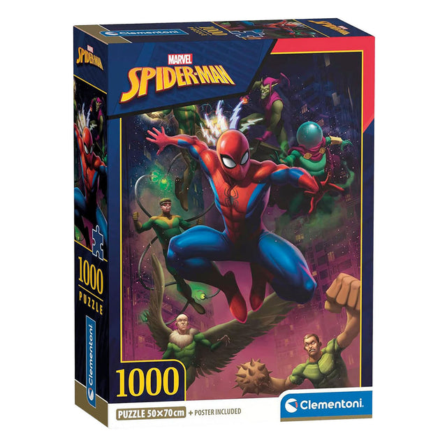 Clementoni Puzzle Spiderman – 1000 Teile.