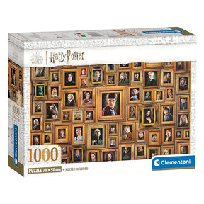 Clementoni - Puzzle - 1000 Teile - Unmögliches Harry Potter