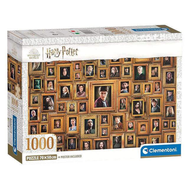 Clementoni - Puzzle - 1000 Teile - Unmögliches Harry Potter