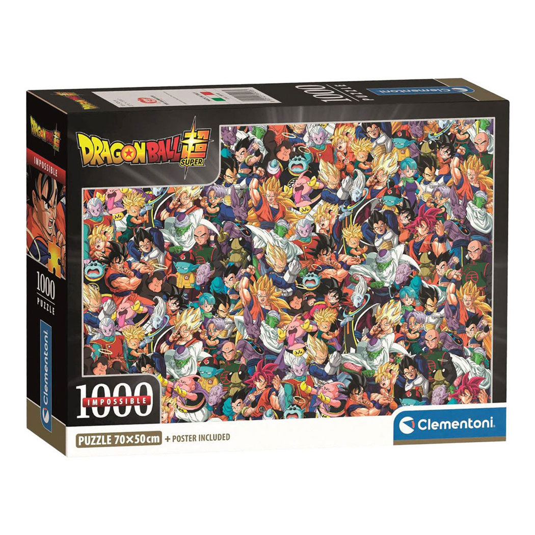 Clementoni Unmögliches Puzzle Dragonball – 1000 Teile.