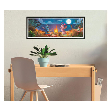 Clementoni – Puzzle – 1000 Teile – Disney Stitch Panorama – Kompaktbox