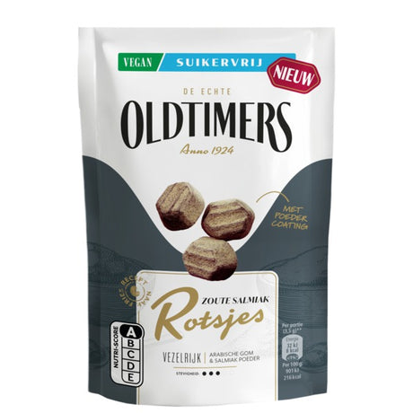 Oldtimer Oldtimer Sal Ammoniak Steine zuckerfrei Beutel (12x 100 gr)