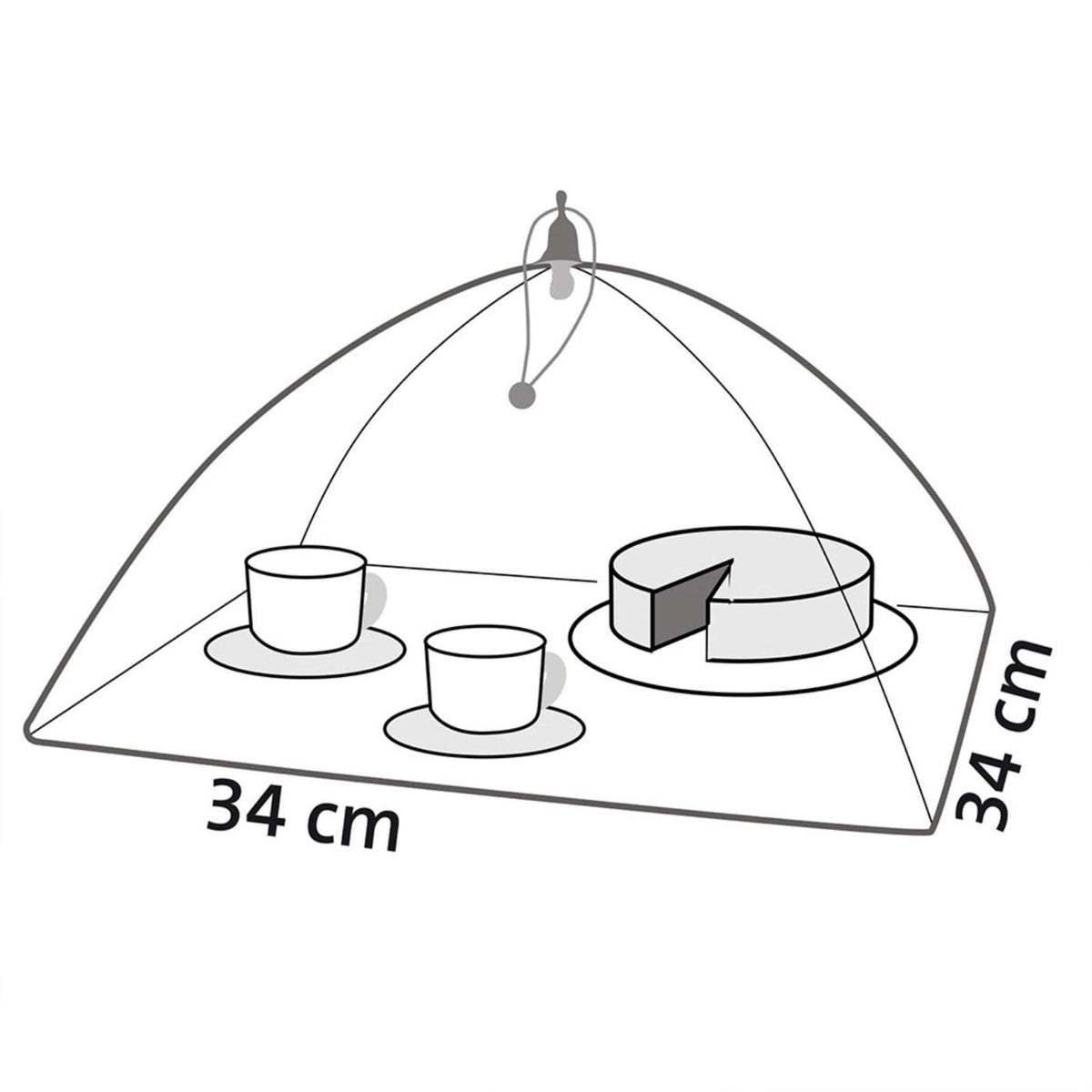 Westmark Fliegenhaube 34x34cm