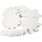 Creativ Company Blumen, D 20 cm, 400 g, weiß, 5x20 Stück 1 Box