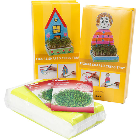 Creativ Company Watercress Box mit Figur Weiß, 30..