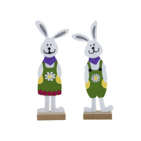 Svenska Living Fensterdekoration Filz Osterhase 35cm Frau oder Mann