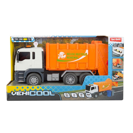 Toi-toys vehicool vuilniswagen - 21cm