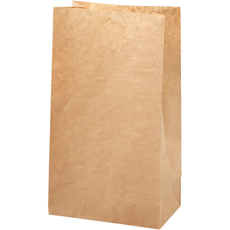 Creativ Company Papiertüten, H: 27 cm, Größe 9x15 cm, 50 g, braun, 100 Stück 1 Karton