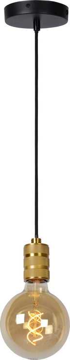 Lucide Jova - Hängelampe - ø 12 cm - 1xE27 - mattgoldenes Messing