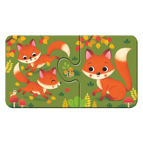 Ravensburger Tiere und ihre Kleinen – meine ersten Puzzles – 9x2 Teile – Kinderpuzzle