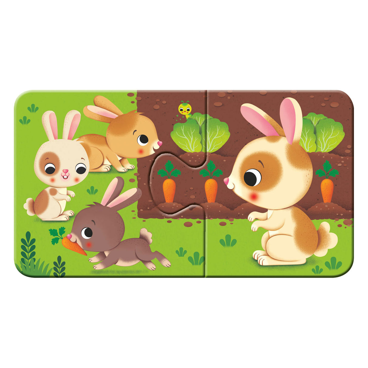 Ravensburger Tiere und ihr kleines Puzzle, 9x2st.