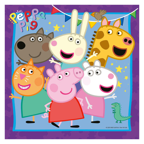 Ravensburger Familie und Freunde von Peppa Pig Bein Puzzle, 3x49st.