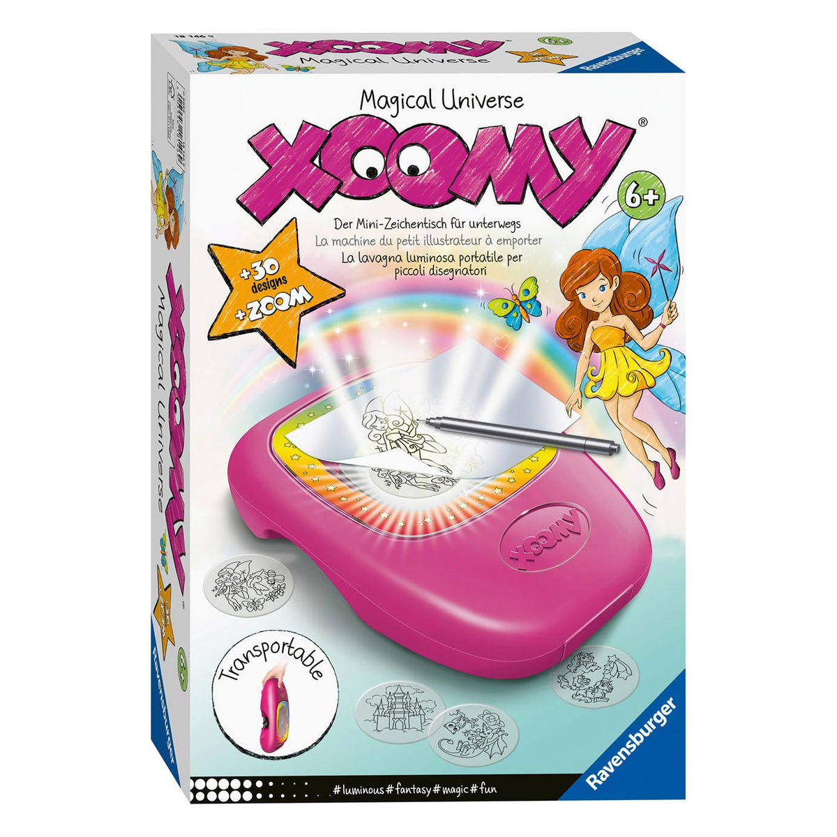 Xoomy Feen- und Einhörner-Zeichenmaschine – Hobbypaket
