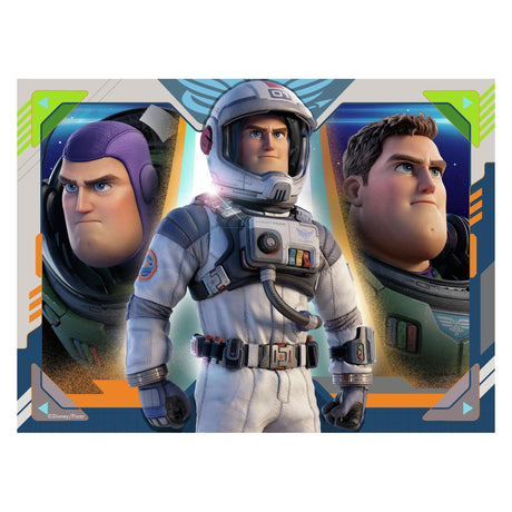 Ravensburger Disney Lightyear 4in1Box-Puzzle – 12+16+20+24 Teile – Kinderpuzzle