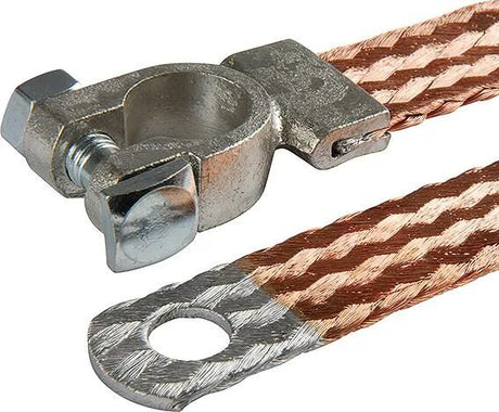 Herth+Buss Erdungsband Batt.Erdungsbänder 300mm m.Klemmenblock