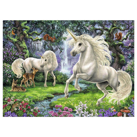Ravensburger Puzzle Mystische Einhörner - Puzzle - 200 Teile