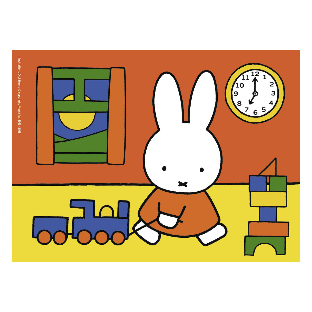 Ravensburger Miffy 4in1box-Puzzle – 12+16+20+24 Teile – Kinderpuzzle