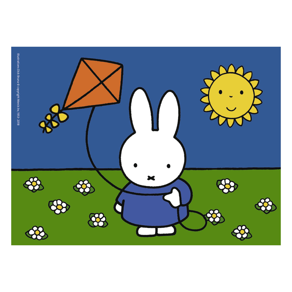 Ravensburger Miffy 4in1box-Puzzle – 12+16+20+24 Teile – Kinderpuzzle