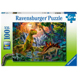 Ravensburger Oase von Dinosaurier -Puzzle 100.. Xxl