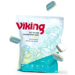 Vaatwastabletten viking 100 stuk