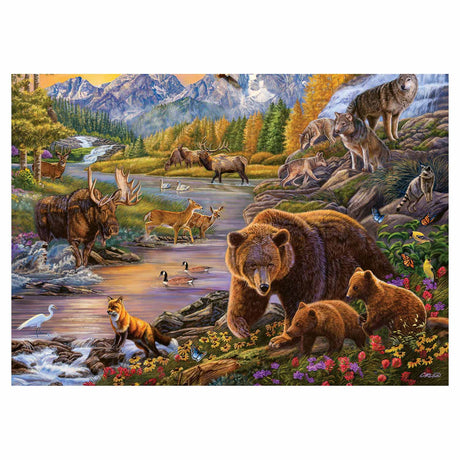Ravensburger Puzzle Wildnis - Puzzle - 500 Teile