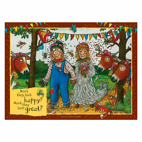 Ravensburger Puzzle Hochzeit auf dem Bauernhof – 4 Puzzles