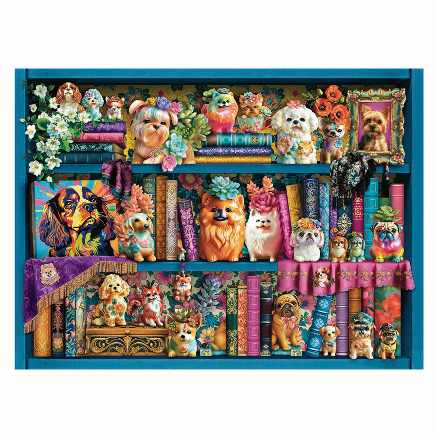Ravensburger Puzzle Edelporzellan Möpse - Puzzle - 500 Teile