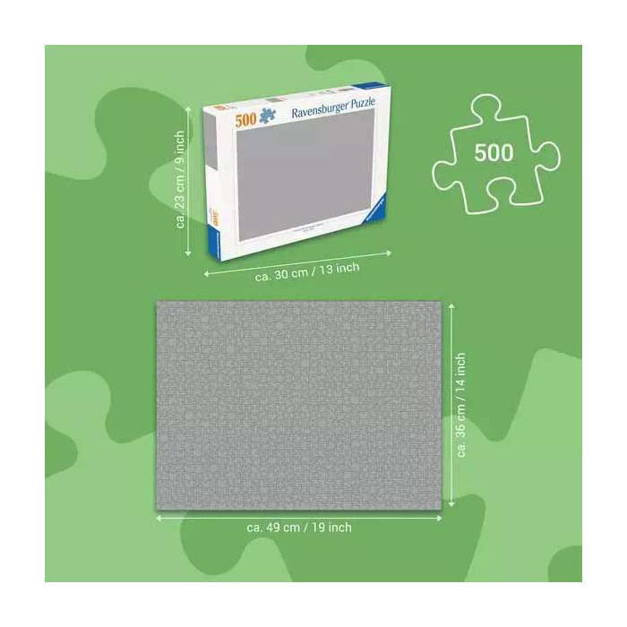 Ravensburger Puzzle Edelporzellan Möpse - Puzzle - 500 Teile
