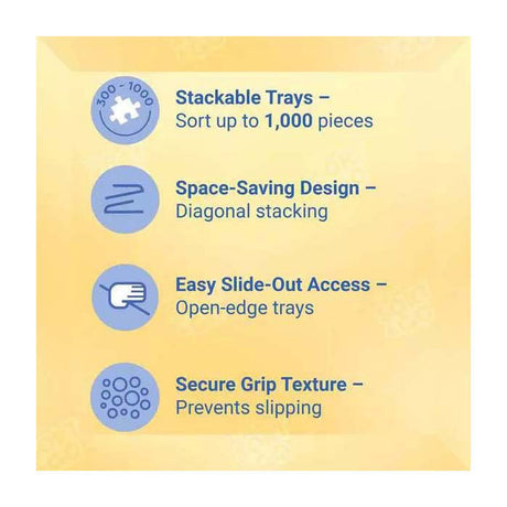 Ravensburger Puzzle Sort and Go - Puzzle-Sortierer - 8-tlg.