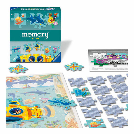 Ravensburger Memory-Puzzle unter Wasser