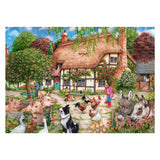 Ravensburger Puzzle Bauernhofhütte - Puzzle - 1000 Teile