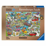 Ravensburger Ray's Comic-Serie: Time Travel 4 – Future Time – Cartoon-Puzzle – 1000 Teile