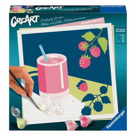 Ravensburger Creart Malen nach Zahlen – Himbeere