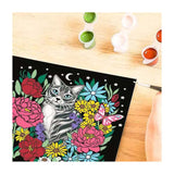 Ravensburger Malen-nach-Zahlen-Set Pixie Cold Kat Kreativpaket.