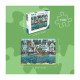 Ravensburger Puzzle Hafen der Wunder – ein geschäftiger Fantasiehafen – 1500 Teile.