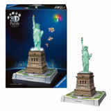 Ravensburger 3D-Puzzle Icons Freiheitsstatue - mit Licht - 128 Teile.