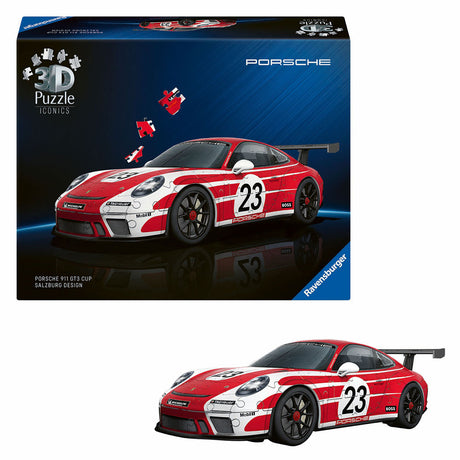 Ravensburger 3D-Puzzle Iconic Porsche 911 Salzburg Edition – 154 Teile.