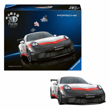 Ravensburger 3D-Puzzle Ikonen Porsche 911 GT3 Cup - 154 Teile.