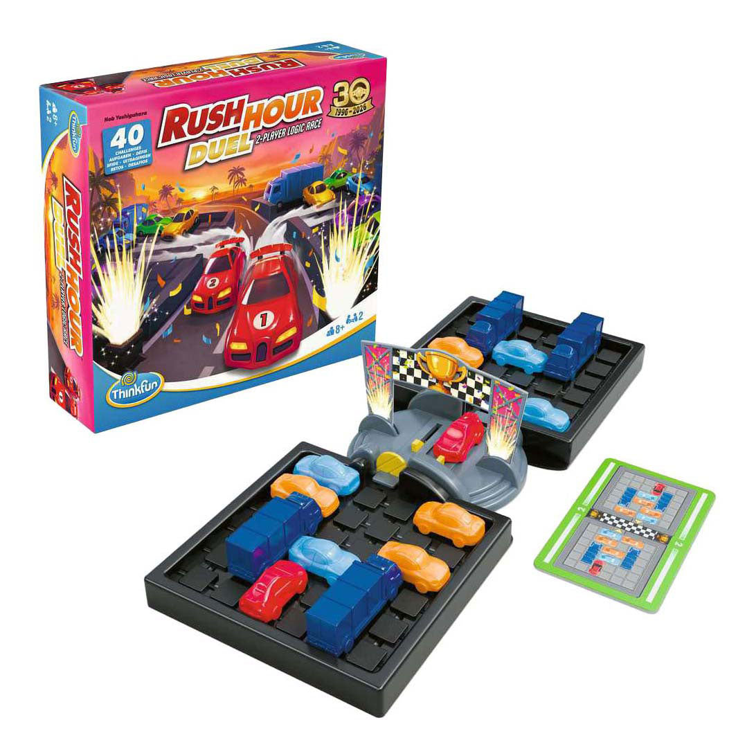Thinkfun – rush hour duel – logicaspel – vanaf 8 jaar